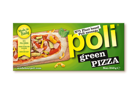 Poli green pizza